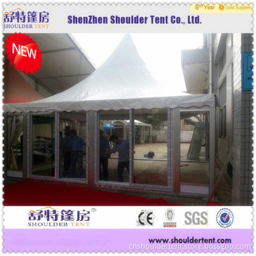 6X6 Small Tente Toit PVC Aluminum Pogoda Tent (SDG)